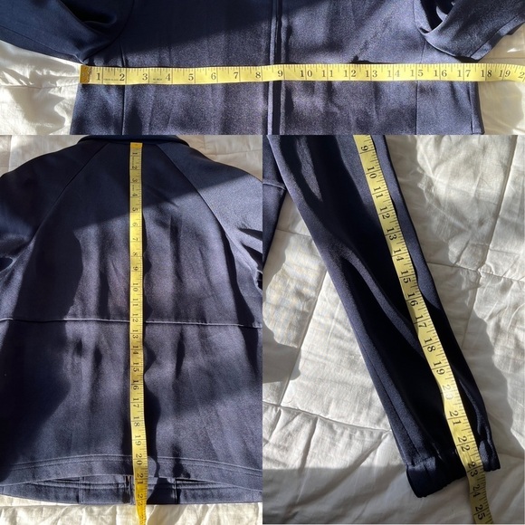 💟 Filippa K Satin Jacket XS Blue - Picture 12 of 16